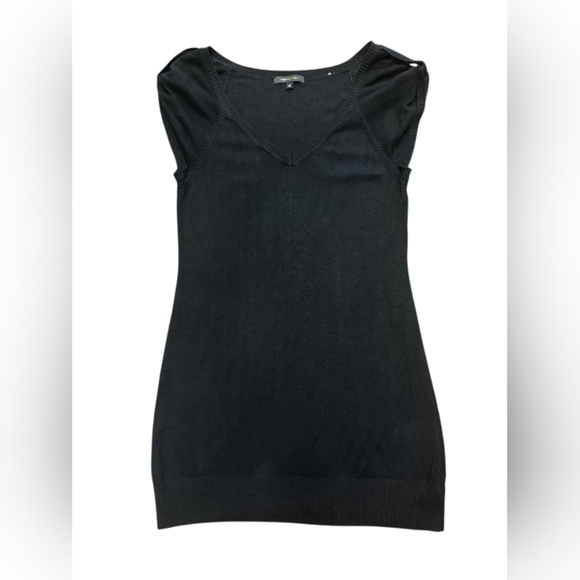 BCBG Max Azria Knit Dress Black Size Medium SS Women’s size medium EUC - Picture 5 of 9